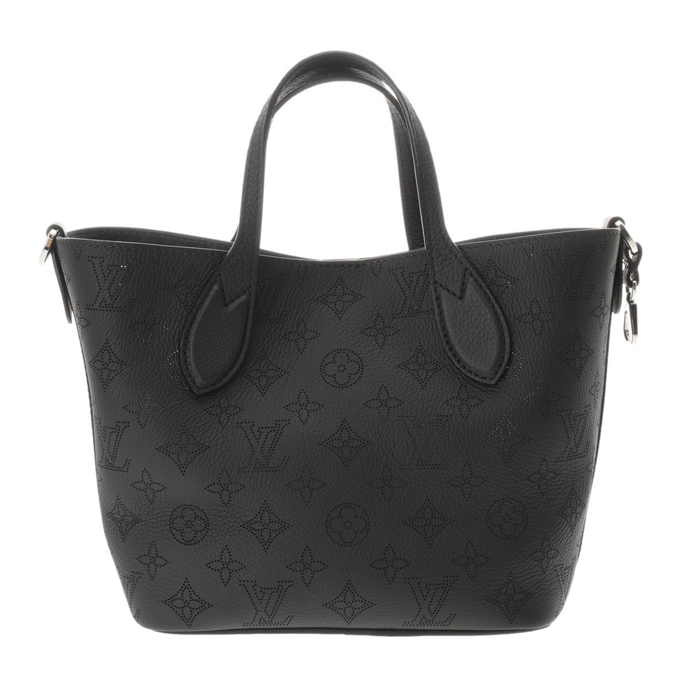 Louis Vuitton Monogram Mahina Blossom Noir Black Leather Handbag